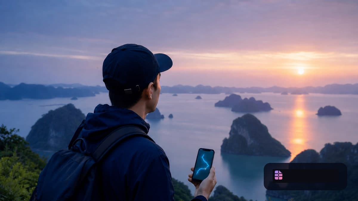 eSIM para Vietnam 2026: Hanói, Ciudad Ho Chi Minh, bahía de Ha Long e islas
