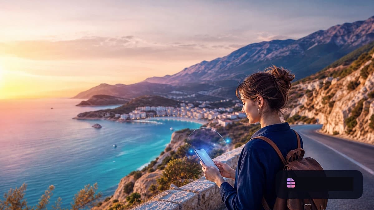 eSIM für Albanien 2026: Tirana, Riviera & Roadtrip ohne Roaming-Falle